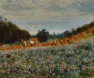 La cosecha de Pierre Auguste Renoir